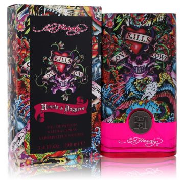 Christian Audigier Ed Hardy Hearts & Daggers Eau de Parfum 100ml Women