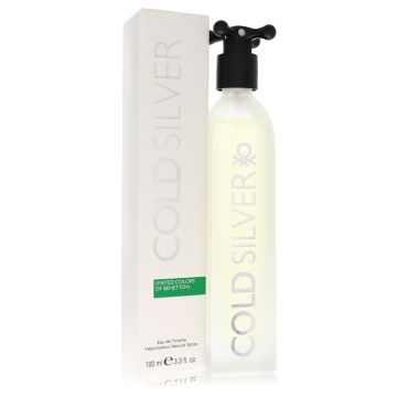Benetton Cold Silver Eau de Toilette 100ml Hommes