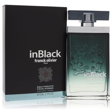 Franck Olivier  In Black Eau de Toilette 75ml Men