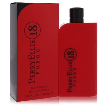 Perry Ellis  18 Fuego Eau de Toilette 100ml Hommes