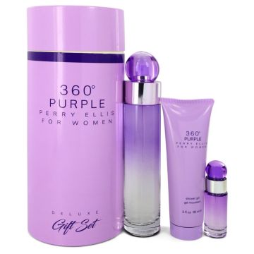 Perry Ellis  360 Purple Geschenksets  Women