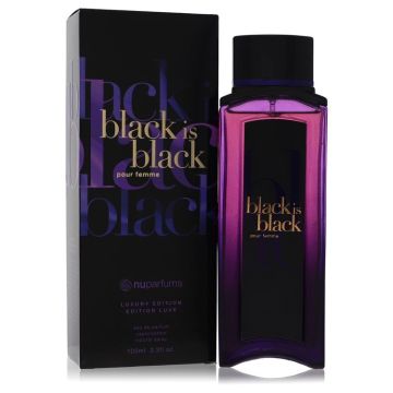 Nu Parfums Black is Black Eau de Parfum 100ml Damen