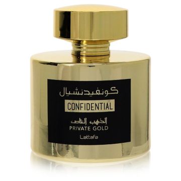 Lattafa  Confidential Private Gold Eau de Parfum 100ml Unisex