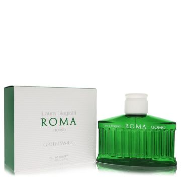 Laura Biagiotti Roma Uomo Green Swing Eau de Toilette 200ml Men