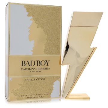 Carolina Herrera Bad Boy Gold Fantasy Eau de Toilette 100ml Hommes